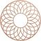 Ekena Millwork Cannes Wood Fretwork Pierced Ceiling Medallion, Cherry, 30"OD x 10 1/4"ID x 1/4"T CMWP30X30X0250CNCH - alternate 1